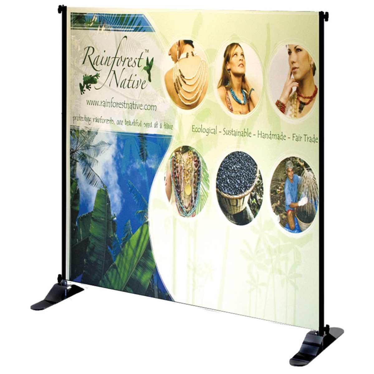 Aredy Retractable Banner Stands, Durable Poster Sign Stand, Height  Adjustable Sign Holder for Board, Double-Sided Poster Stands for Display