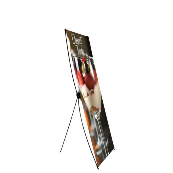 Econom X Banner Stand Small Graphic Package 2