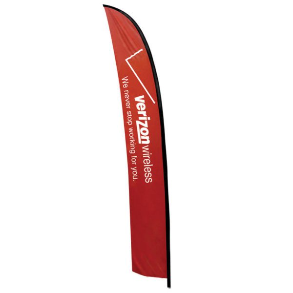 Feather Banner Stand Extra Large Single Sided Printed Graphic Only 1