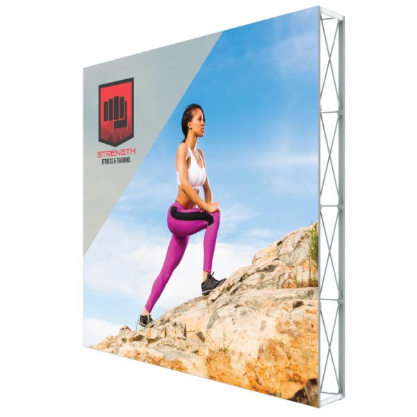 Lumiere Light Wall 4x4 No Lights Single Sided Graphic Package 1