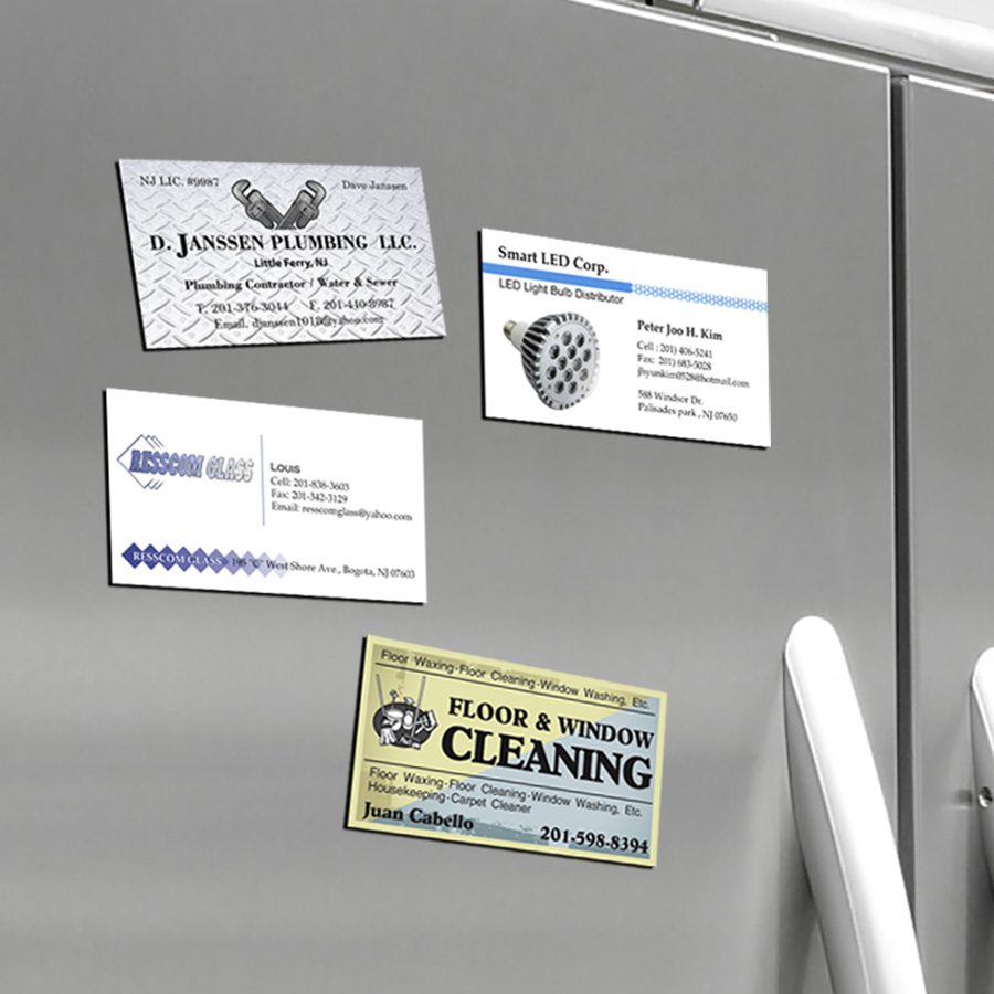 Magnetic Business Cards - Creation Station Printing