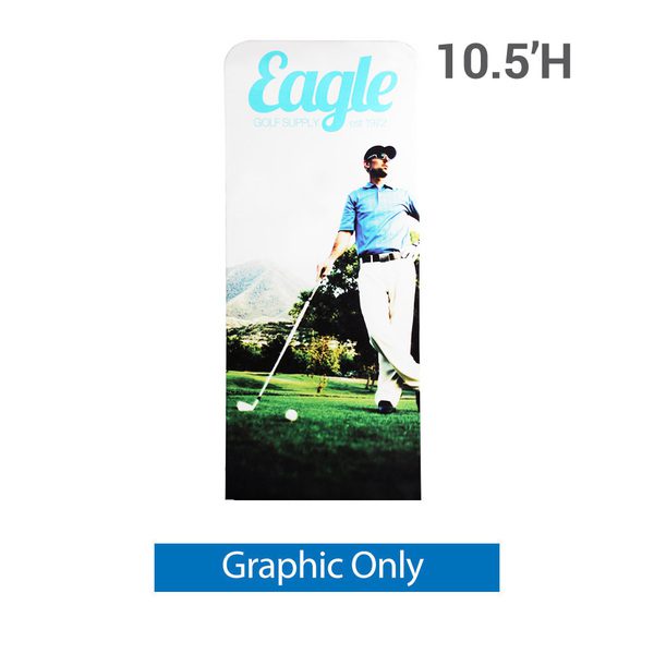 EZ Extend 3 ft x 10 5 ft Double Sided Graphic Graphic Only 1