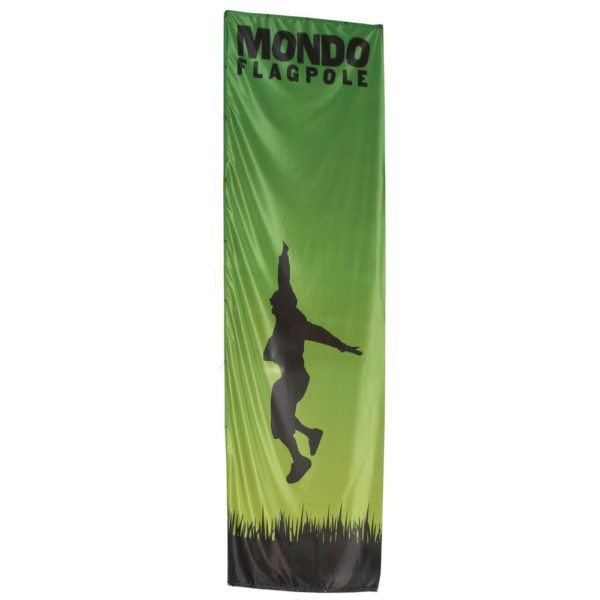 Mondo Flagpole 17ft Single Sided Printed Banner Only 1