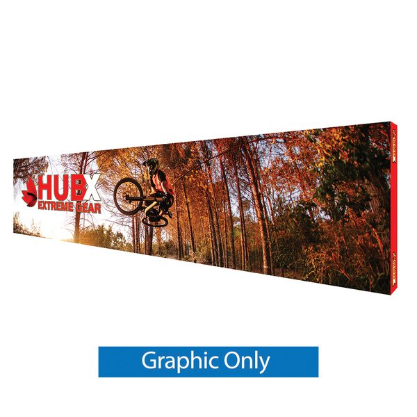 RPL 30 ft Straight 30 ft x 7 5 ft End caps Graphic Only 1