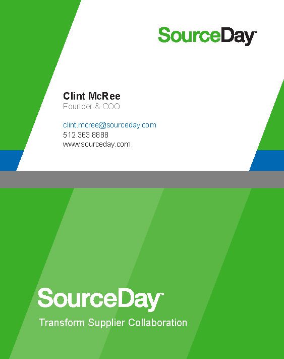 SoureDay Business Card Product Image