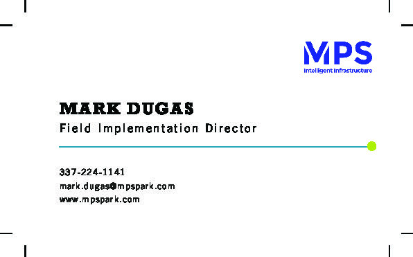 Mark Dugas Business Card Front