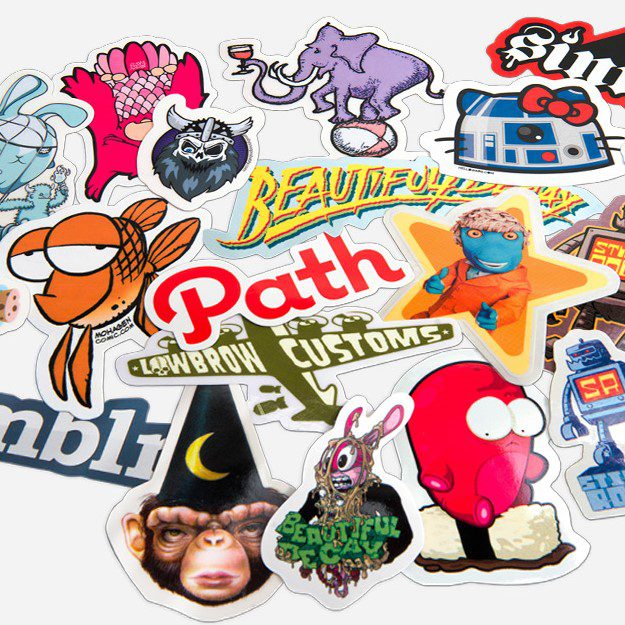 die cut stickers