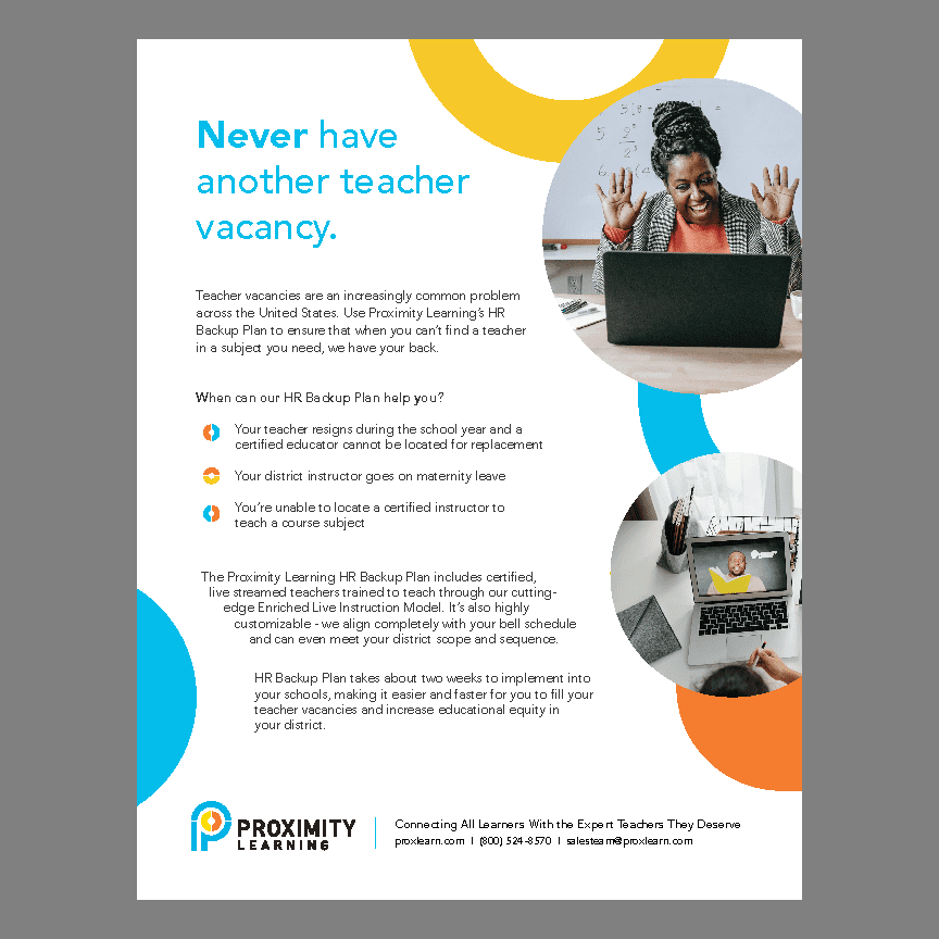 Proximity Learning Flyers Product Image