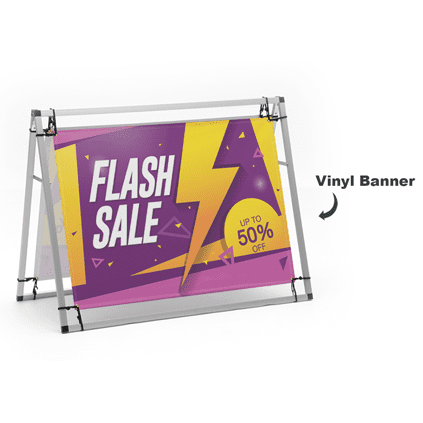 Outdoor Banner stand 4ft Series B Product Image 01