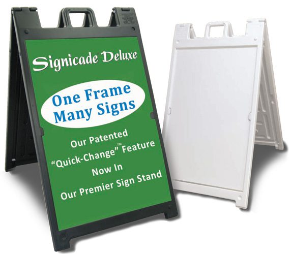A frame signs