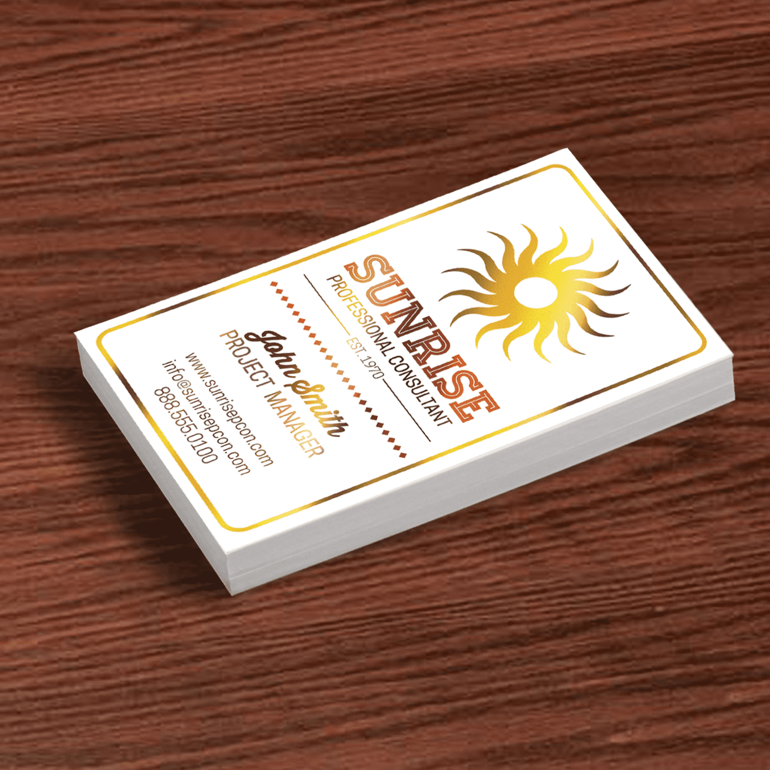 Akuafoil Business Cards