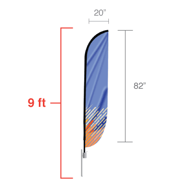 Feather Convex Flags Feather Convex Flags