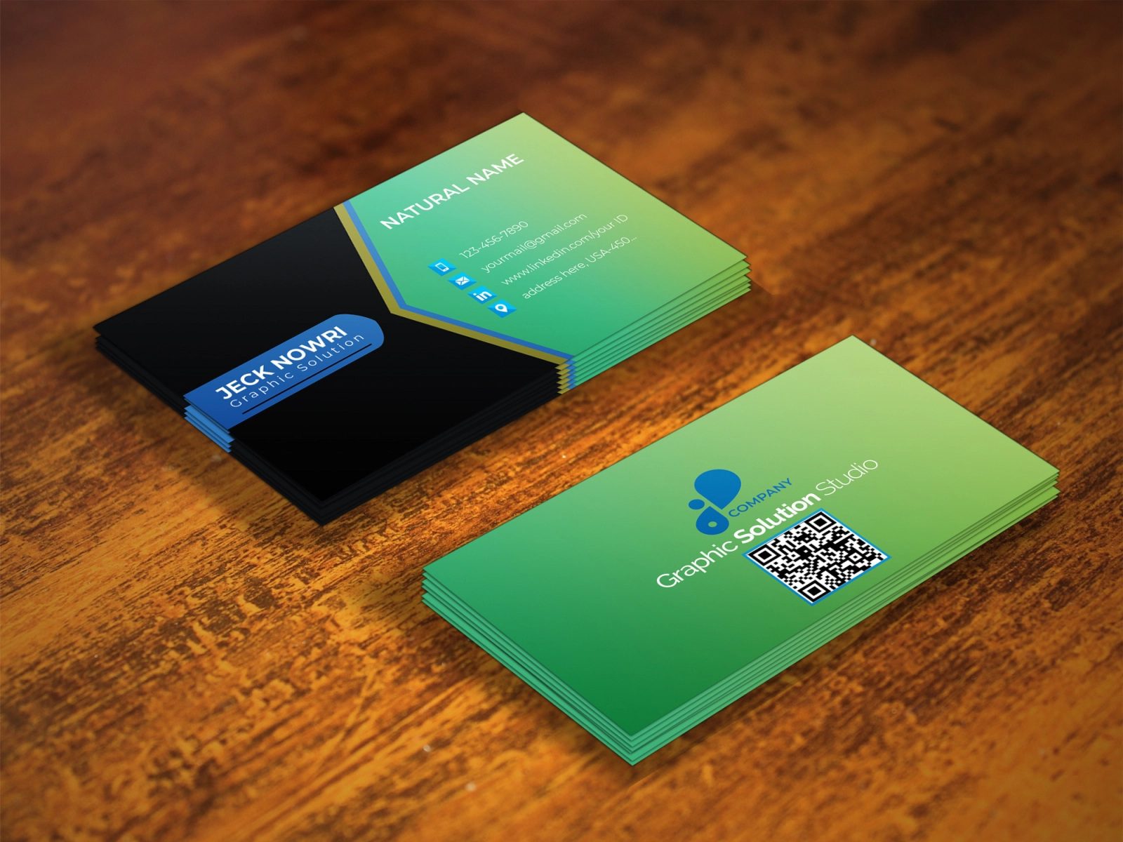 Natural Business cards