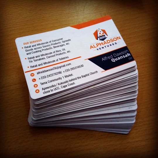 Uncoated Business Cards