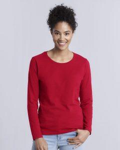 Gildan Heavy Cotton™ Womens Long Sleeve T Shirt 5400L