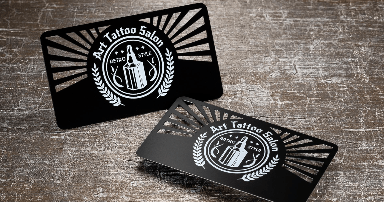 Metal Business Cards - Creation Station Printing