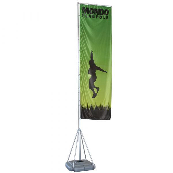 Mondo Flagpole 17ft Single Sided Graphic Package 1