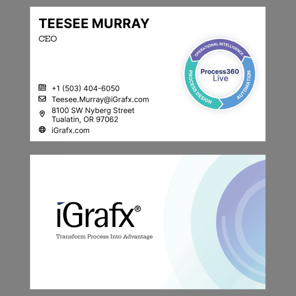 iGrafx BusinessCard Product Image