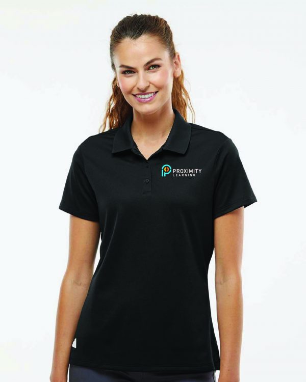 proximity learning Womens Adidas Basic Sport Polo black