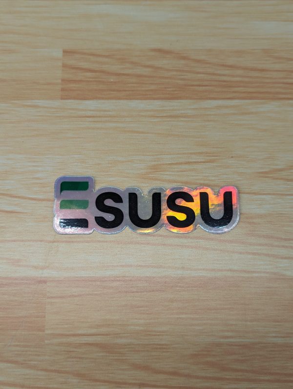 Esusu Logo Sticker Holographic Pack of 25