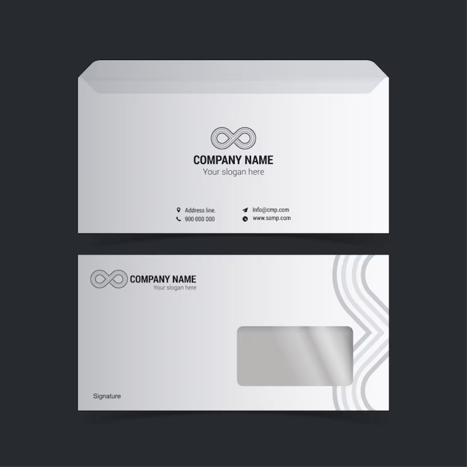 10 envelopes