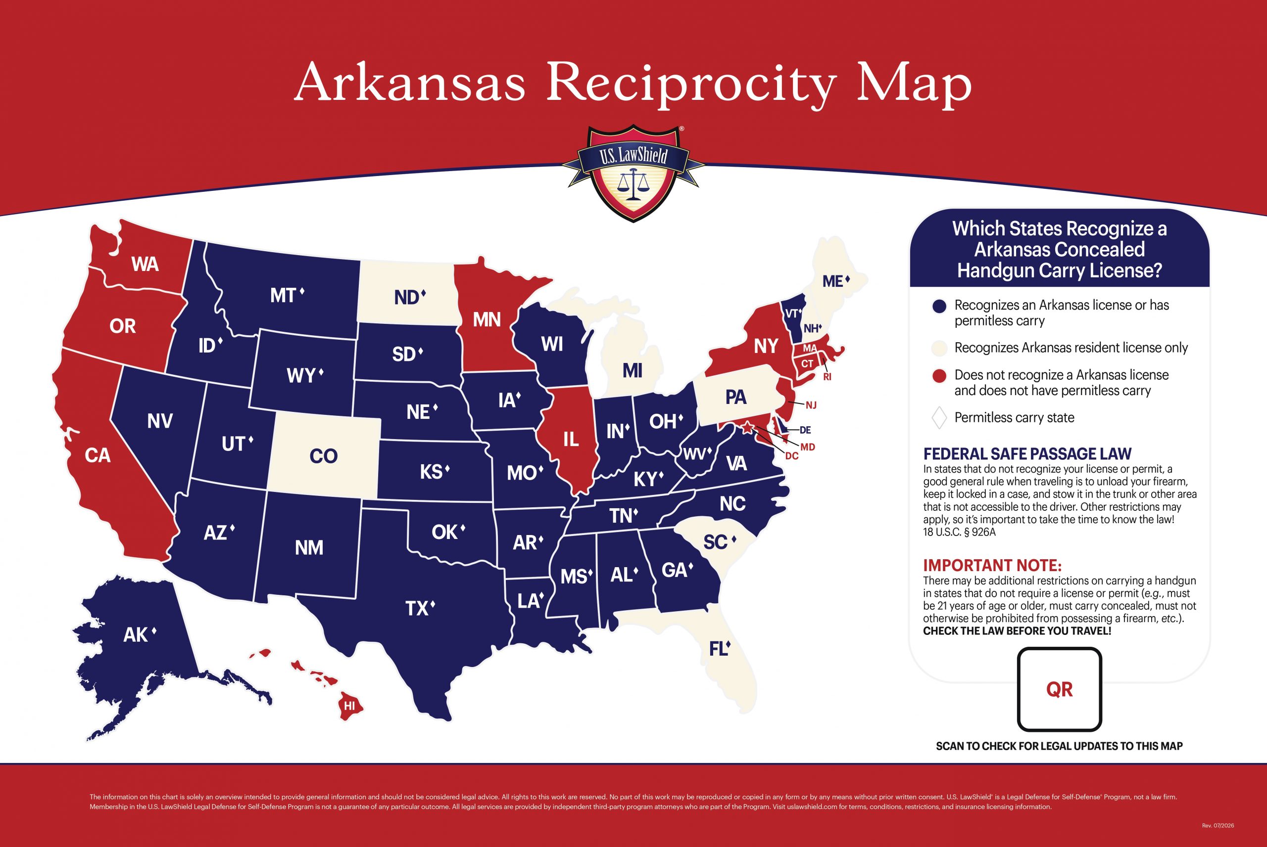 USLS Reciprocity Poster Custom QR
