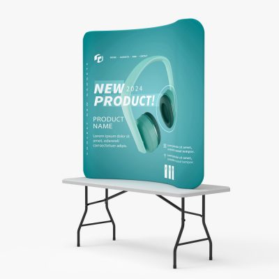 Curved Tension Fabric Displays