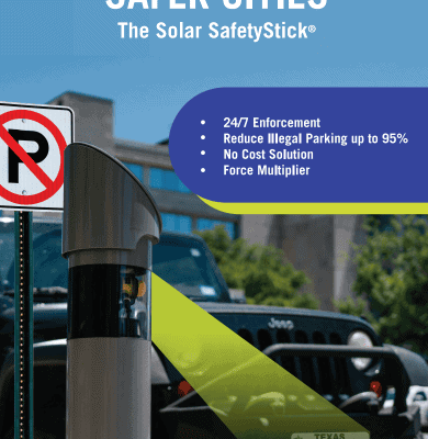 MPS - Solar Safety Stick Banner Stand