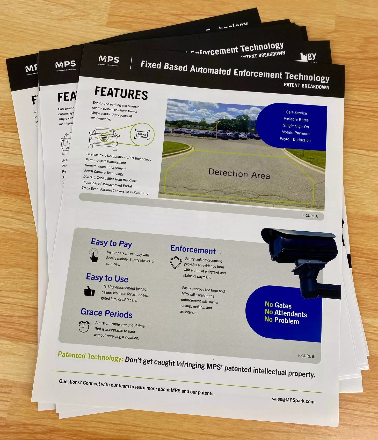 MPS Fixed Based Auto Enforcement Tech Flyer (Preprinted) 25/Pack - Image 2