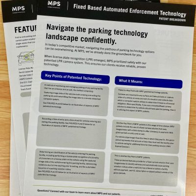 MPS Fixed Based Auto Enforcement Tech Flyer (Preprinted) 25/Pack