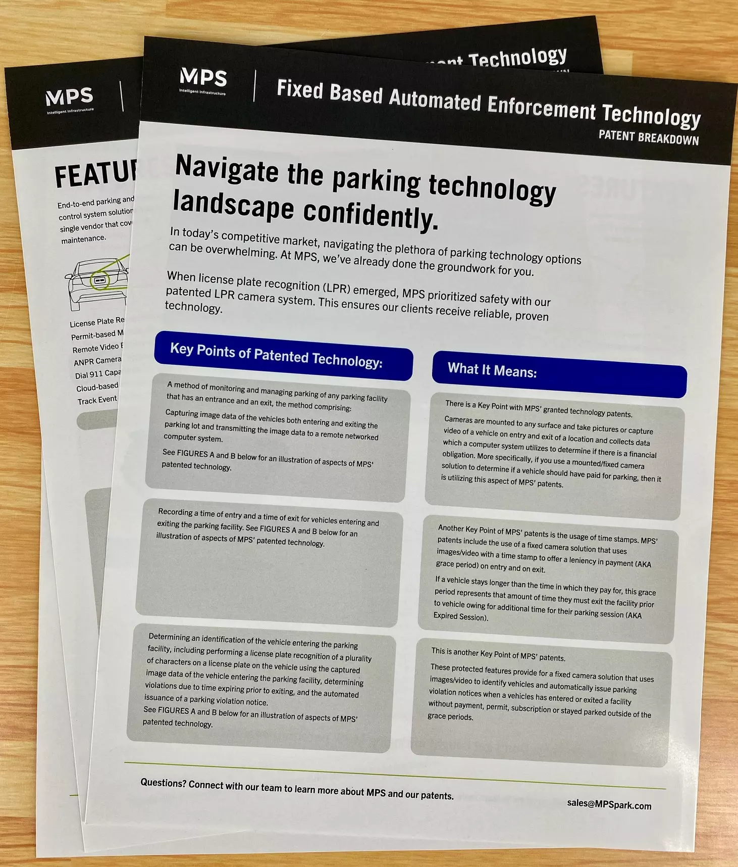 MPS Fixed Based Auto Enforcement Tech Flyer (Preprinted) 25/Pack